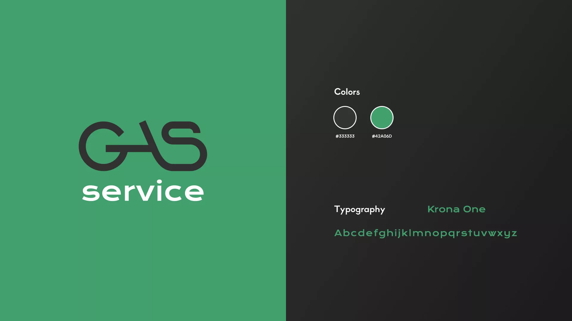 Разработка логотипа компании «Сервис газ» в Каспийске