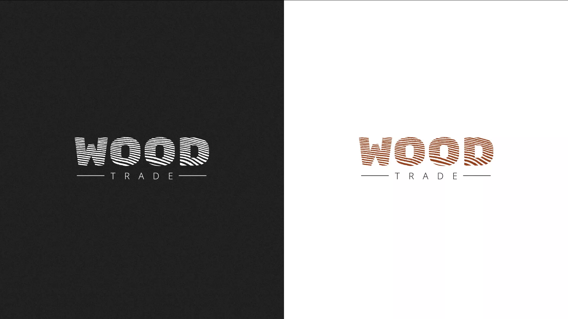 Разработка логотипа для компании «Wood Trade» в Каспийске