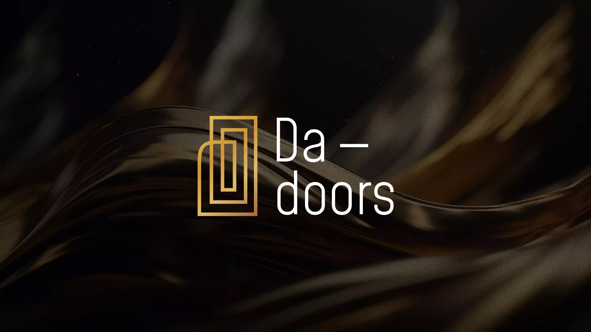 Разработка логотипа для компании «DA-DOORS» в Каспийске